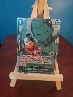WINNER Kouzuki Momonosuke OP01-041 - Tournament Pack Vol.7 - One Piece TCG - Image 2