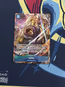 One piece TCG OP14 Issho Alt Art The Azure Sea's Seven English - Image 1