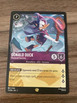 Disney Lorcana Archazia's Island Donald Duck - Flustered Sorcerer 73/204 Legend - Image 1