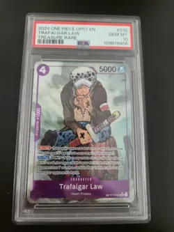 Trafalgar Law Treasure Rare ST10-010 One Piece TCG PSA 10 English - Image 1