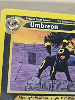 Pokemon Card TCG Umbreon #32/75 Rare Non-holo Neo Discovery 2001 Vintage (29) - Image 2