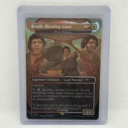 MTG English Fezzik, Rhyming Giant - Brion Stoutarm NM Foil Secret Lair R 1450 - Image 1