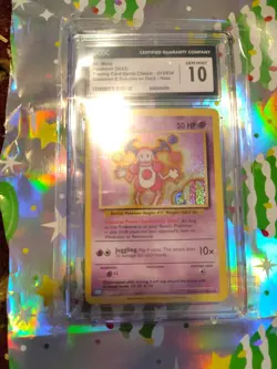 Mr. Mine Holo Pokemon 013/034 2023 Card CGC Gem Mint 10 - Image 1