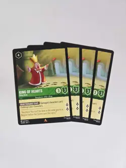 King of Hearts Picky Ruler 111/204 Playset 4 cards - Archazia's Island - Image 1