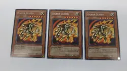 3x KAISER GLIDER MONSTER 1ST EDITION DPKB-EN015 RARE YUGIOH NM / UNPLAYED - Image 1