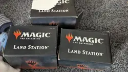 Magic the Gathering Land Station BASIC LANDS - Image 1