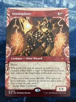 Stormsplitter (Showcase) Bloomburrow Regular NM-M Unplayed MTG 0319 - Image 1