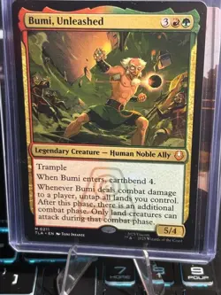 Bumi, Unleashed MTG Avatar: The Last Airbender M0211 Nonholo nm - Image 1