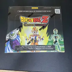 Dragon Ball Z Booster Box - SEALED Heroes And Villains Panini - 24 Packs - Image 1