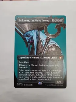 MTG - Mikaeus, the Unhallowed (Borderless) CMM Regular M#675 - Image 1