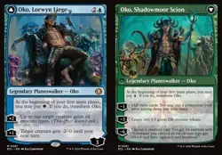 Oko, Lorwyn Liege // Oko, Shadowmoor Scion ECL NM MTG - Image 1