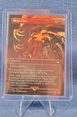 Mega Flare (Borderless) - Commander: FINAL FANTASY MTG Regular - Image 1