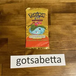 Pokemon TCG Expedition Base Set Venusaur Booster Pack Wizards of the Coast - Image 1