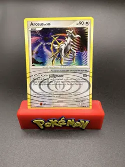 2009 Pokemon DP50 Arceus Black Star Promo Holo Rare NM - Image 1
