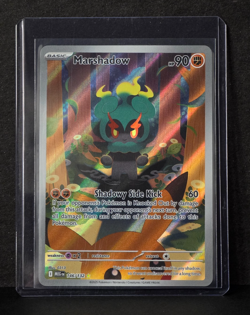 Pokemon TCG Marshadow 146/132 Illustration Rare Me01: Mega Evolution Holo - Image 3