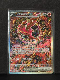 Oricorio ex 024 Pokemon Me: Mega Evolution Black Star Promo Holo - Image 1