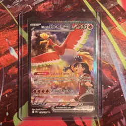 Pokemon TCG Ethan's Ho-Oh EX Sir 230/182 Destined Rivals - Image 1