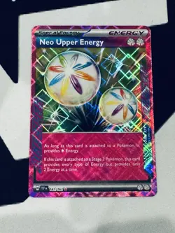 Pokemon TCG Neo Upper Energy ACE SPEC Rare SV05: Temporal Forces 162/162 - Image 1