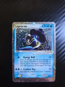 Pokemon TCG Lapras EX Ruby and Sapphire Holo Ultra Rare - Image 1