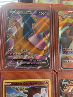 Pokemon TCG Charizard Lot LP+/NM Promos, Cracked ice Holo, Reverse, V, EX - Image 3