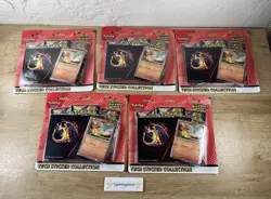 Pokemon Ascended Heroes Tech Sticker Collection Charmander lot x5 NEW SEALED - Image 1