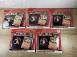 Pokemon Ascended Heroes Tech Sticker Collection Charmander lot x5 NEW SEALED - Image 2