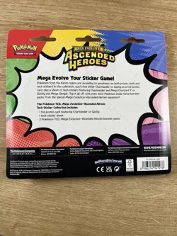 Pokemon Ascended Heroes Tech Sticker Collection Charmander lot x5 NEW SEALED - Image 5