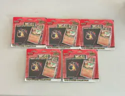 Pokemon Ascended Heroes Tech Sticker Collection Sealed - Lot of 5 - Image 1