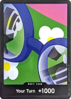 Light Play, English One Piece DON!! Card (Koby) (Double Pack Set Vol. 7) - Foil - Image 1