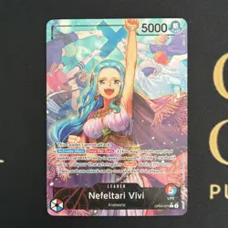 One Piece Card Game TCG - Nefeltari Vivi (OP04-001) English Alternate Art - Image 1