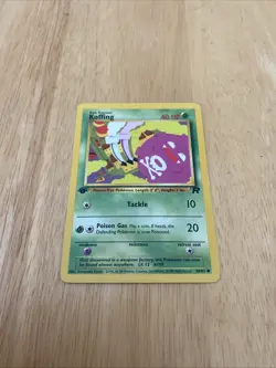 Koffing 1st Edition Pokemon Card Team Rocket 58/82 - Image 2
