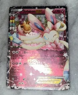 Sylveon EX Pokemon trading card from the 2016 Generations - Image 2