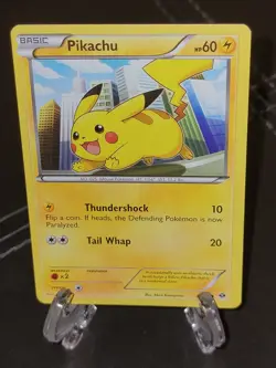 Pikachu 39/99 Common BW Next Destinies 2012 Pokemon Card Near Mint - Mint - Image 1