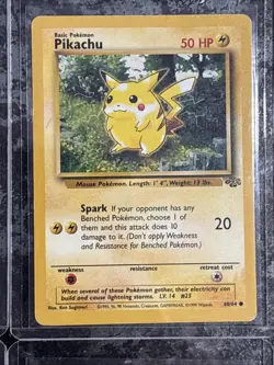 Pokemon TCG Pikachu Card Lot 6 - NM to LP *each a different era* HOLO Included - Image 4
