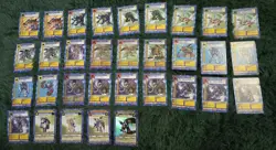 Original Digimon Cards Bandai Animated Holographics 137 Cards Original Owner - Image 1