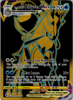 Ice Rider Calyrex VMAX - TG29/TG30 - Pokemon Astral Radiance Secret Rare Card NM - Image 1