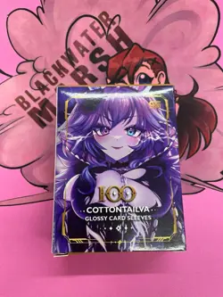 Gamersupps VCard VTuber Card Sleeves CottontailVA Deck Protectors - Image 1