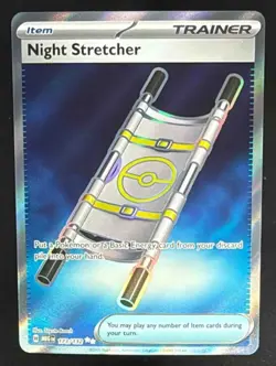 2025 Pokemon Gaming Mega Evolution - MEG EN Night Stretcher #173/132 Ultra Rare - Image 1