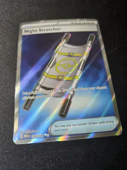 2025 Pokemon Mega Evolution MEG EN Night Stretcher Ultra Rare #173/132 - Image 4