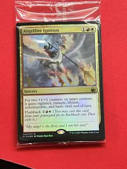 MTG Angelfire Ignition Innistrad Midnight Hunt Prerelease Promo Sealed - Image 1