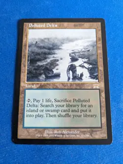 Polluted Delta 1x MtG Onslaught SP/NM **See Pictures!** - Image 1