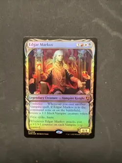 Edgar Markov (Showcase) #328 (Foil) (NM) Innistrad Remastered INR Magic MTG - Image 1