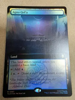 Agna Qel'a - #387 Foil - Extended Art - Mtg - Image 1