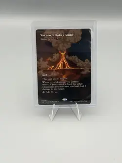 Volcano of Roku's Island - Avatar - NM - Mythic - Land - MTG - Image 1