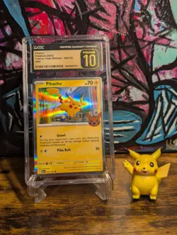 Pokemon ⚡ Pikachu 062/193 Trick or Trade Booster Bund. 🎃 CGC 10 Pristine ✨ - Image 1