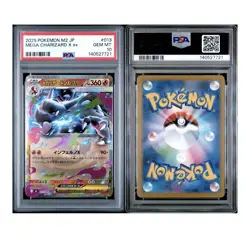 2025 Pokemon M2 JP Mega Charizard X EX 013 PSA 10 GEM MT - Image 1