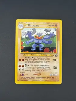 Machamp - 43 - Pokemon Wizards Black Star Promo Card NM - Image 1