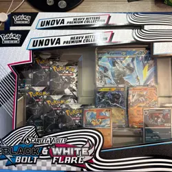 Pokemon TCG UNOVA HEAVY HITTERS Premium Collection Costco 2-Pack SEALED IN HAND - Image 1
