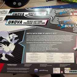 Pokemon TCG UNOVA HEAVY HITTERS Premium Collection Costco 2-Pack SEALED IN HAND - Image 3