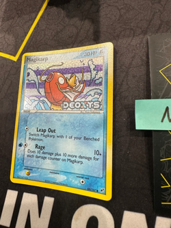 Pokemon Card Magikarp EX Deoxys Reverse Holo Stamped 64/107 071 💎NM💎 - Image 4